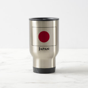 Taza De Viaje Bandera de Japón (japonés)