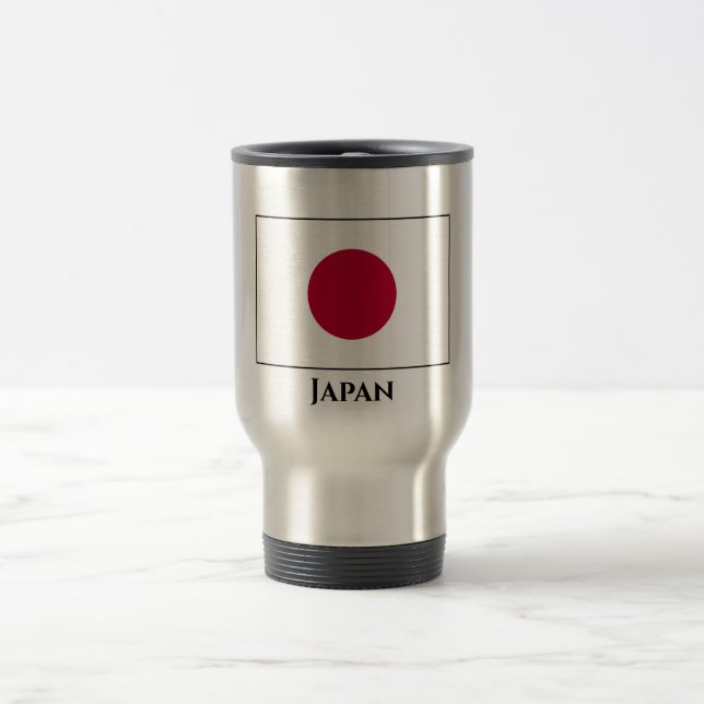 Taza De Viaje Bandera de Japón (japonesa) (Centro)