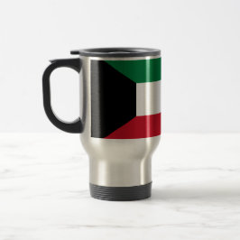 Taza De Viaje Bandera de Kuwait Travel/Commuter Mug