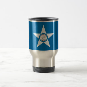 Taza De Viaje Bandera de la ciudad de Houston