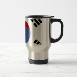 Taza De Viaje Bandera de la Corea del Sur