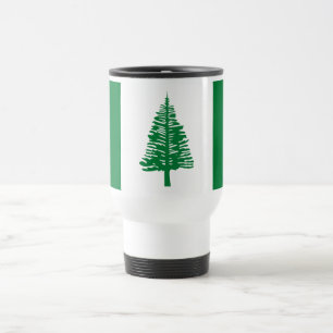 Taza De Viaje Bandera de la Isla Norfolk
