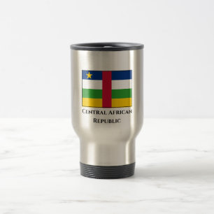 Taza De Viaje Bandera de la República Centroafricana