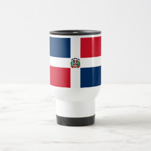 Taza De Viaje Bandera de la República Dominicana