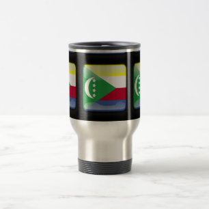 Taza De Viaje Bandera de las Comoras