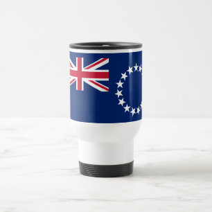 Taza De Viaje Bandera de las Islas Cook