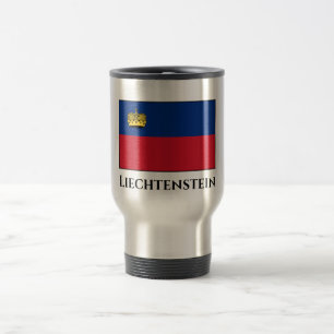 Taza De Viaje Bandera de Liechtenstein
