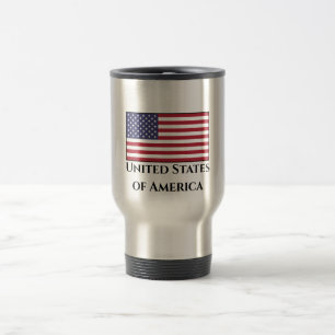 Taza De Viaje Bandera de los Estados Unidos (Estados Unidos)