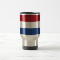 Bandera de los Países Bajos Travel/Commuter Mug