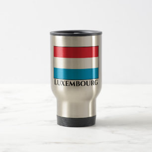Taza De Viaje Bandera de Luxemburgo