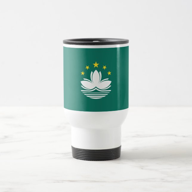 Taza De Viaje Bandera de Macao (Centro)