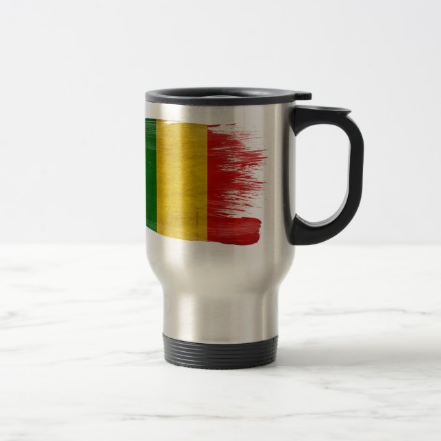 Taza De Viaje Bandera de Malí (Derecha)