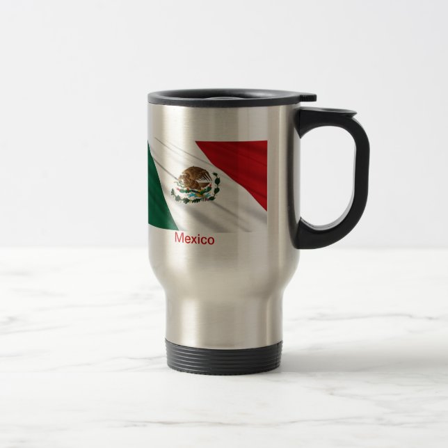 Taza De Viaje Bandera de México (Derecha)