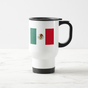 Taza De Viaje Bandera de México para viajar