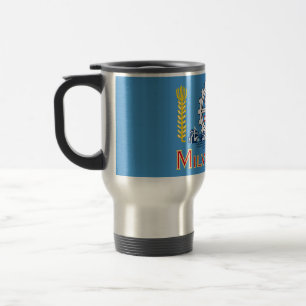 Taza De Viaje Bandera de Milwaukee, Wisconsin