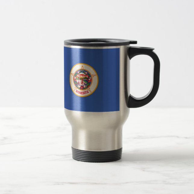 Taza De Viaje Bandera de Minnesota (Derecha)