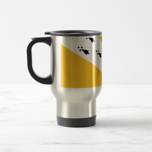 Taza De Viaje Bandera de Norfolk Travel Mug (Izquierda)