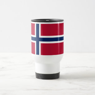 Taza De Viaje Bandera de Noruega