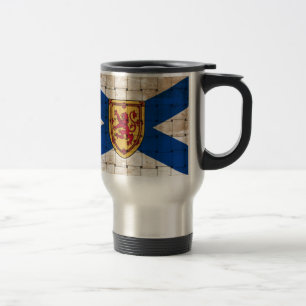 Taza De Viaje Bandera de Nueva Escocia con problemas