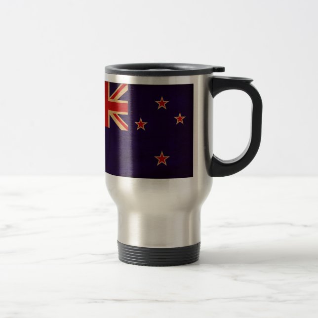 Taza De Viaje Bandera de Nueva Zelanda (Derecha)