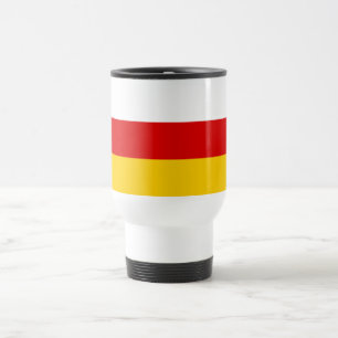 Taza De Viaje Bandera de Osetia del Sur