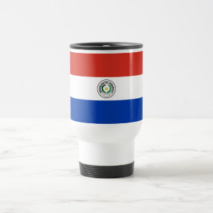 Taza De Viaje Bandera de Paraguay