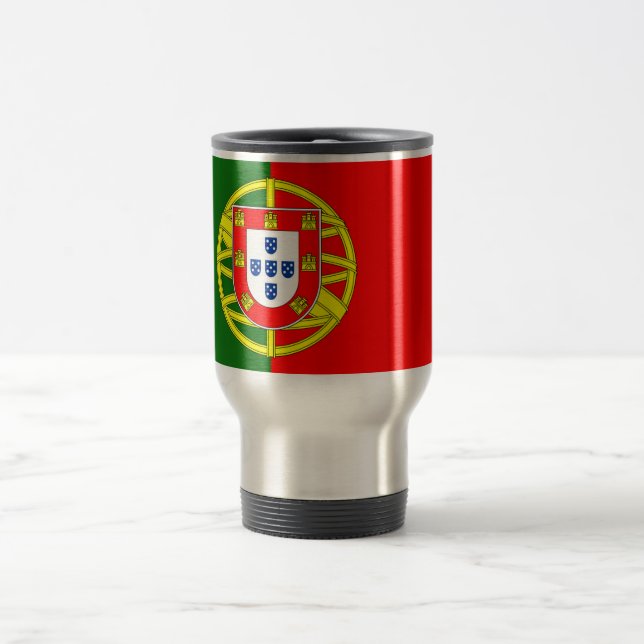 Taza De Viaje Bandera de Portugal (Centro)