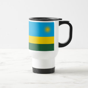 Taza De Viaje Bandera de Ruanda