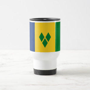 Taza De Viaje Bandera de San Vicente