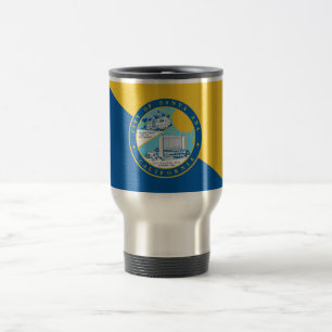 Taza De Viaje Bandera de Santa Ana, California