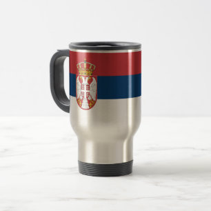 Taza De Viaje Bandera de Serbia