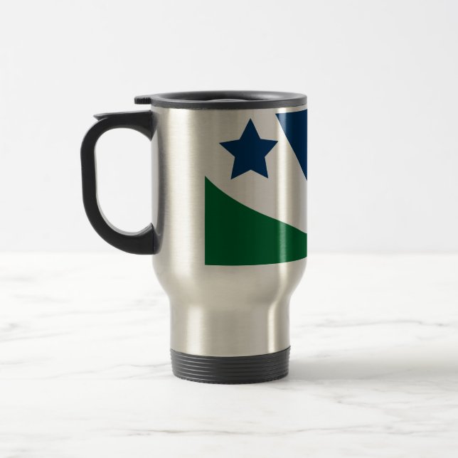 Taza De Viaje Bandera de Spring Hill, Tennessee (Izquierda)