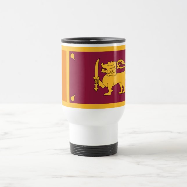 Taza De Viaje Bandera de Sri Lanka (Centro)