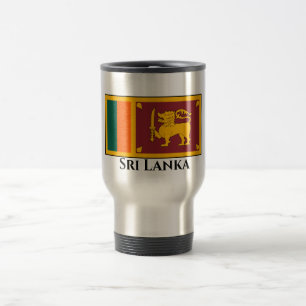 Taza De Viaje Bandera de Sri Lanka
