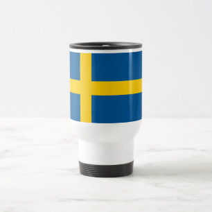Taza De Viaje Bandera de Suecia