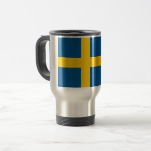 Taza De Viaje Bandera de Suecia