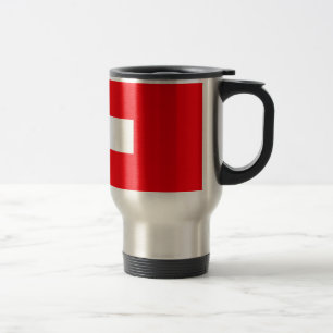 Taza De Viaje Bandera de Suiza