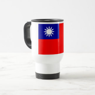 Taza De Viaje Bandera de Taiwán: República de China, Taipéi Chin