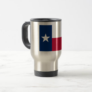 Taza De Viaje Bandera de Texas: Longhorns, El Estado de la Estre