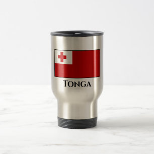 Taza De Viaje Bandera de Tonga