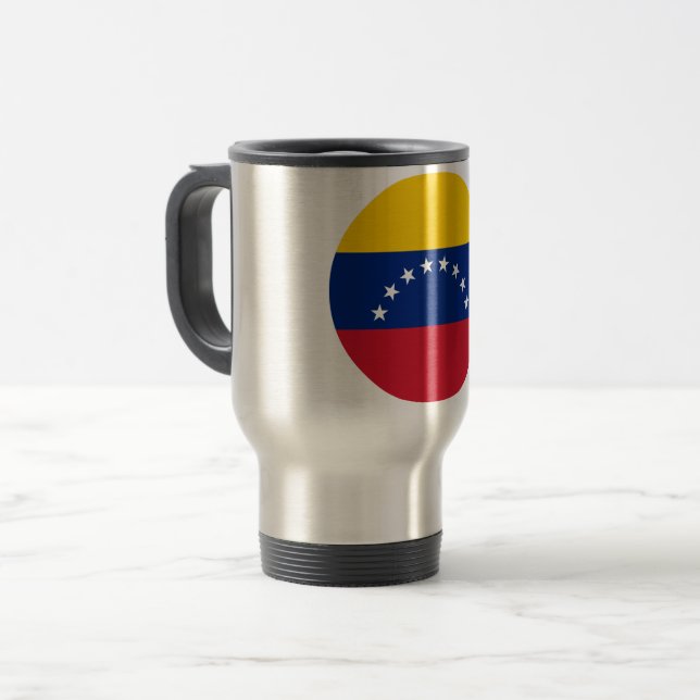 Taza De Viaje Bandera de Venezuela (Anverso izquierdo)