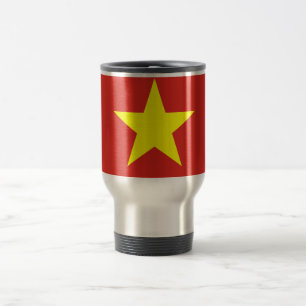 Taza De Viaje Bandera de Vietnam Travel/Commuter Mug