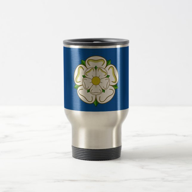 Taza De Viaje Bandera de Yorkshire (Centro)