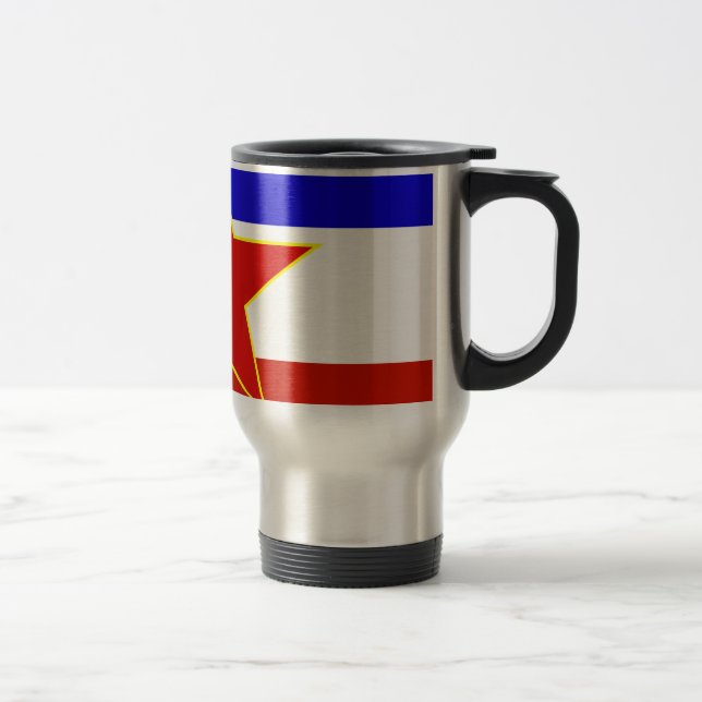 Taza De Viaje Bandera de Yugoslavia (Derecha)