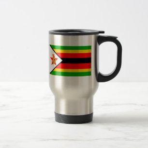 Taza De Viaje Bandera de Zimbabwe