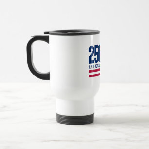 Taza De Viaje Bandera del 250 aniversario