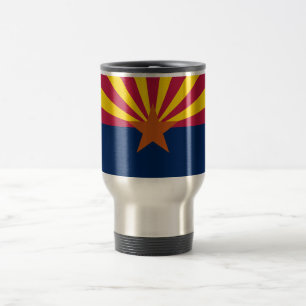 Taza De Viaje Bandera del estado de Arizona