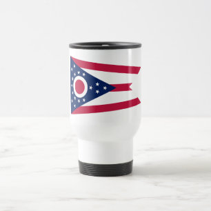 Taza De Viaje Bandera del estado de Ohio