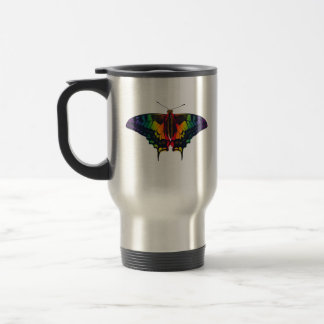 Taza De Viaje Bandera del Orgullo Arcoiris de Filadelfia