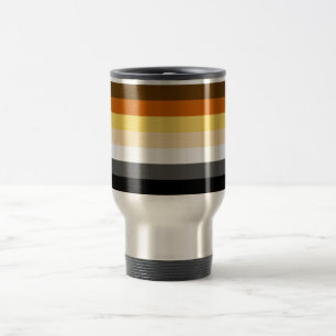 Taza De Viaje Bandera del Orgullo Gay Bears